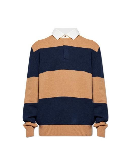 Paul & Shark Blue "Bomber" Jacket for men