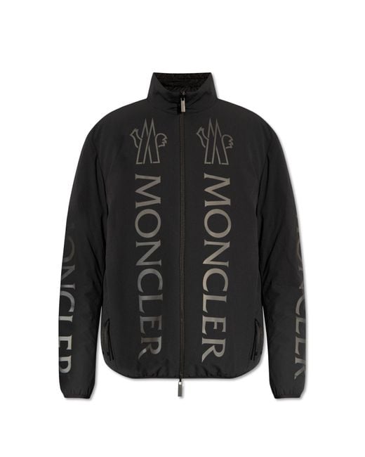 Moncler Black 'ponset' Reversible Down Jacket, for men