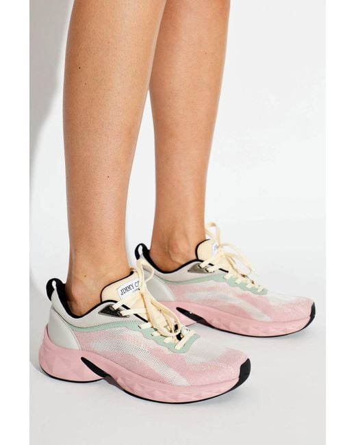 Jimmy Choo Pink Diamond Run' Sports Shoes