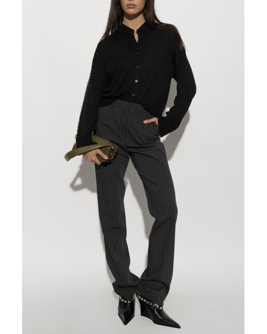 IRO Black Cardigan "Iconia"