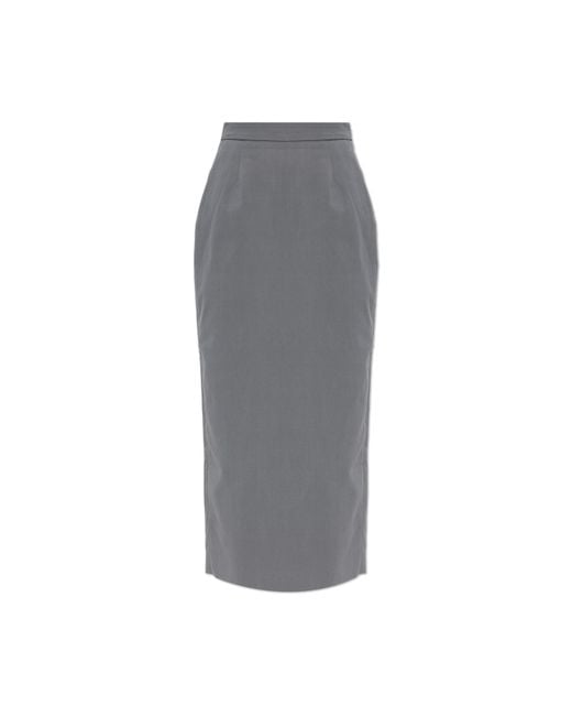 Willy Chavarria Gray Skirt "Tubo"