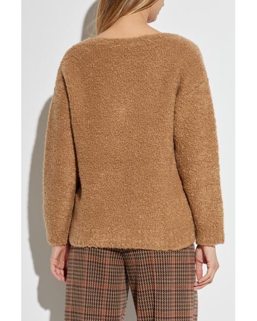 Max Mara Brown Sweater "Pantera"