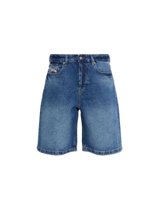 DIESEL Blue 'De-Sire-Short' Shorts