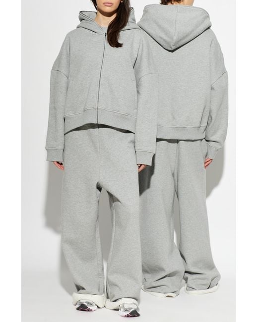 Entire studios Gray Cotton Sweatshirt