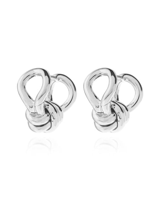 Bottega Veneta Brown Earrings