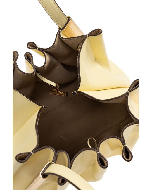 Ulla Johnson Metallic Shoulder Bag Isadora Mini