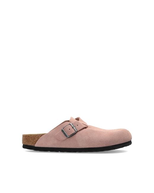 Birkenstock Pink 'Boston Bs' Mules