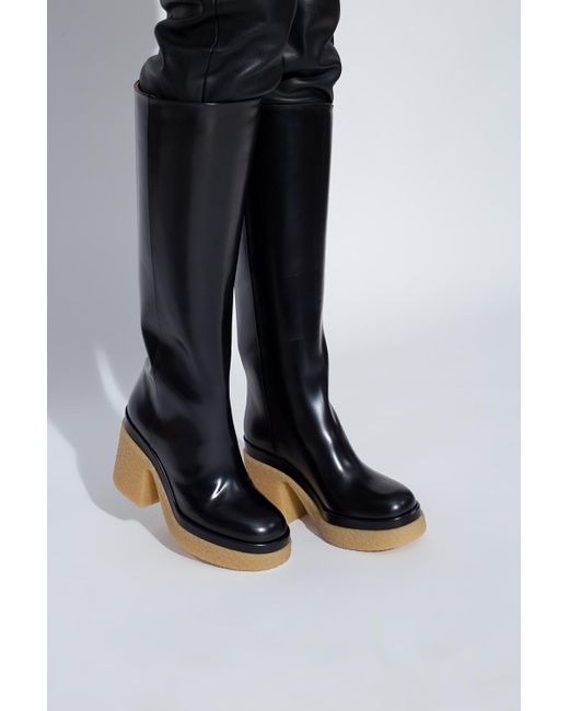 Chloé Black 'kurtys' Heeled Boots