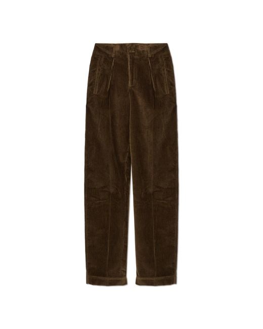 Etro Brown Corduroy Trousers