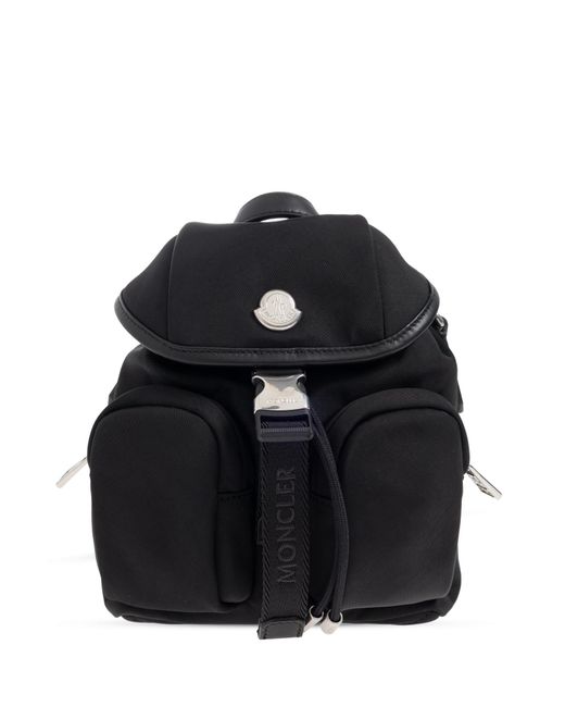 Moncler Black Shoulder Bag "Mini Trick"