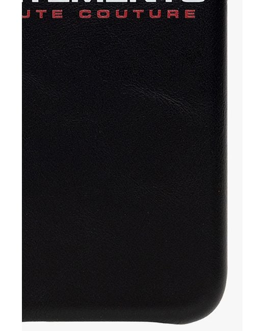 Vetements Black Branded Iphone 11 Pro Case
