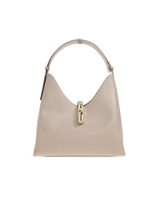 Furla Natural Shoulder Bag 'Goccia'