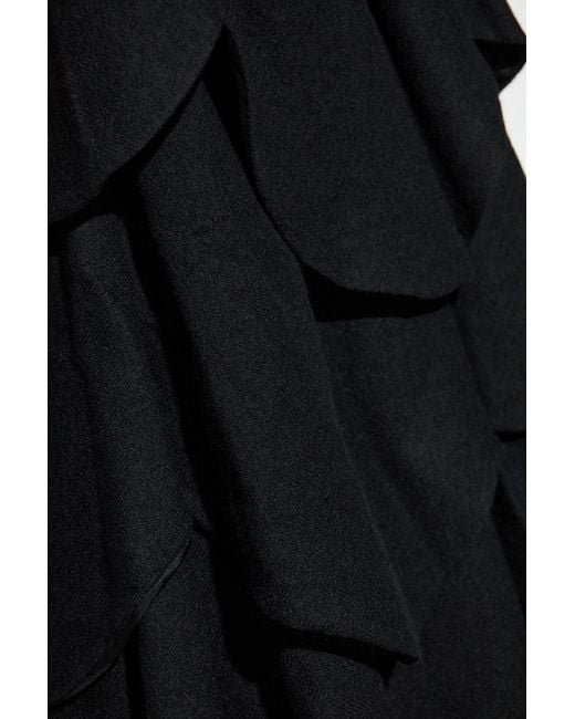 Comme des Garçons Black Asymmetrical Skirt
