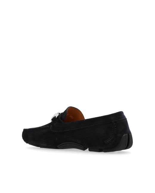 Ferragamo Black Leather Shoes 'Parigi' for men