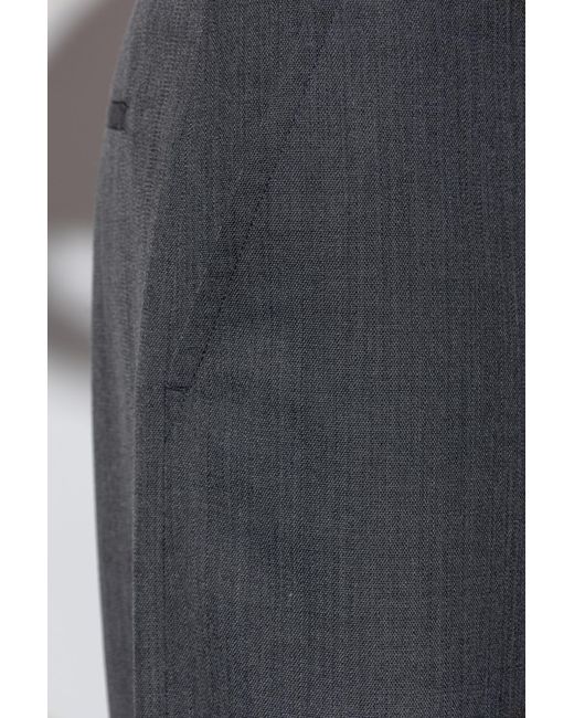 Acne Studios Pleat-front Trousers in Blue for Men | Lyst Canada