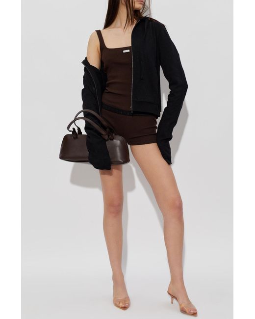 Entire studios Brown Shorts With Logo