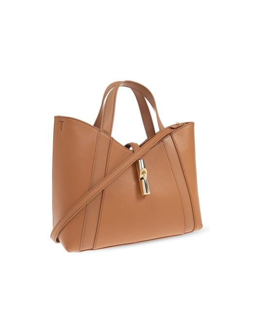 Furla Brown Handbag "Goccia Small"