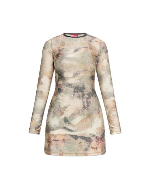 DIESEL Natural 'D-Uplo' Dress