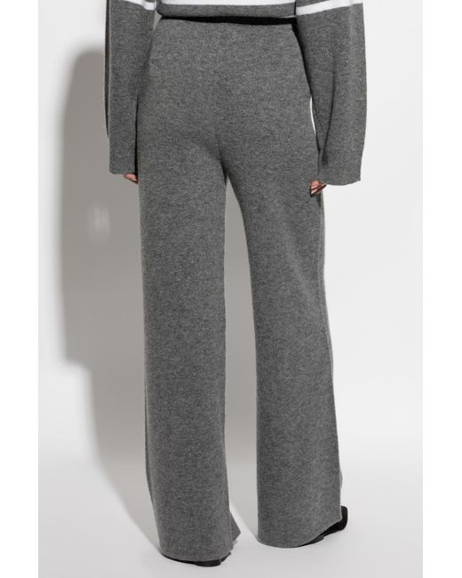 Theory Gray Loose-fitting Pants,