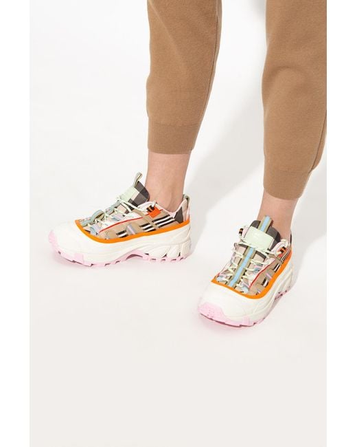 Burberry Multicolor 'arthur' Sneakers