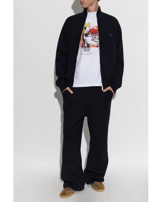 DSquared² Black Wide-Leg Trousers for men