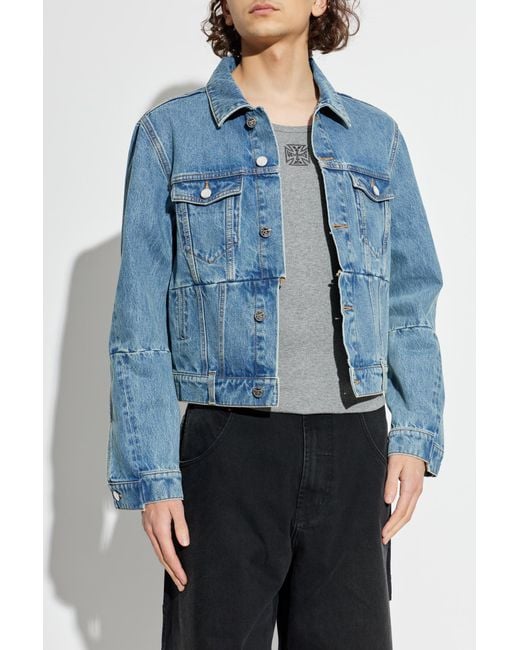 Vetements Blue Denim Jacket for men