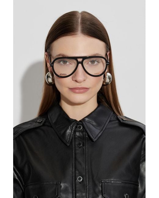 Isabel Marant Black Corrective Glasses