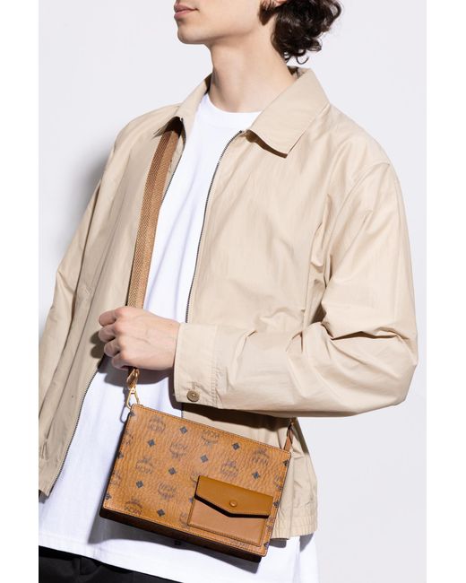 MCM Brown Shoulder Bag 'Arem Small' for men