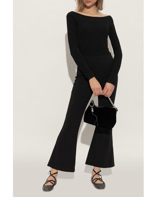 Jimmy Choo Black Ballet Flats Astoria