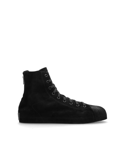 Y-3 Black 'Nizzastar' Sports Shoes