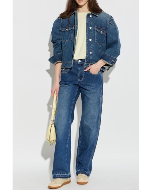 Isabel Marant Blue "Jeyda" Jeans