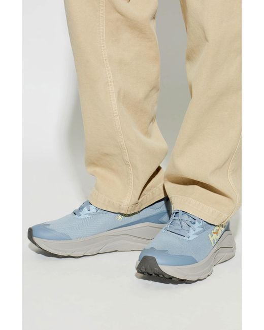 Hoka One One Gray 'Challenger Gtx' Sports Shoes for men