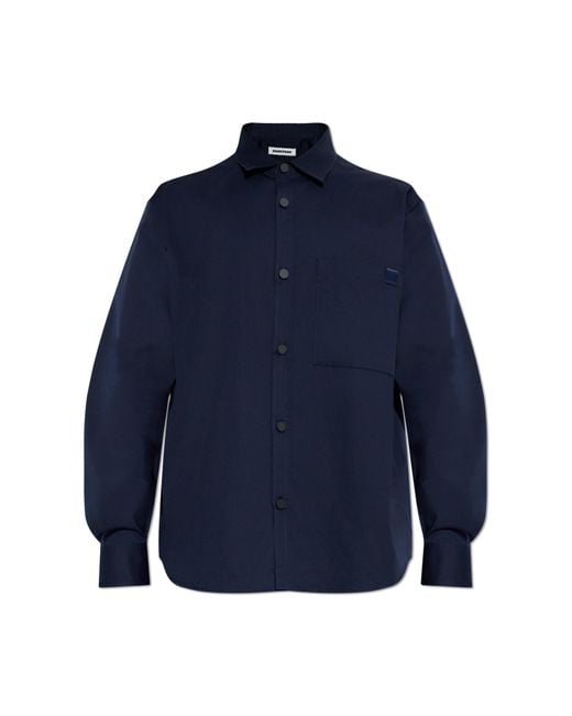 DARKPARK Blue Cotton Shirt for men