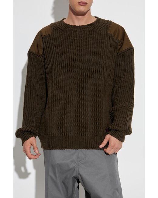 DSquared² Brown Wool Sweater for men