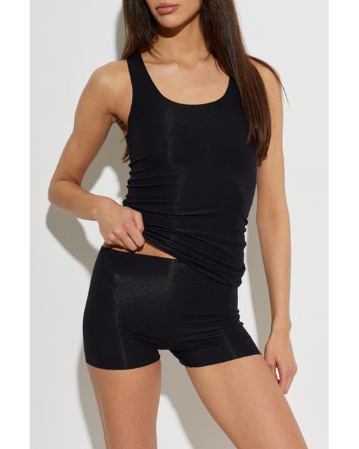 MM6 by Maison Margiela Black Underwear Shorts