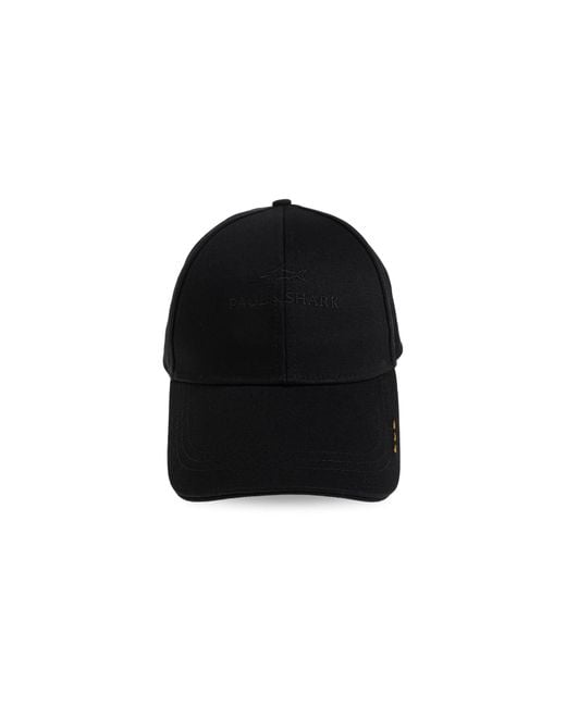 Paul & Shark Black Baseball Cap for men