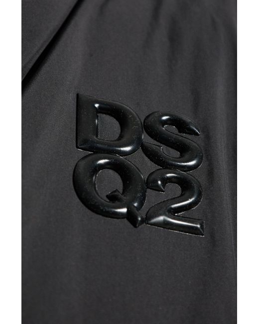 DSquared² Black Down Jacket for men