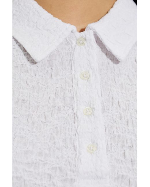 Samsøe & Samsøe White Polo "Sadaisy"