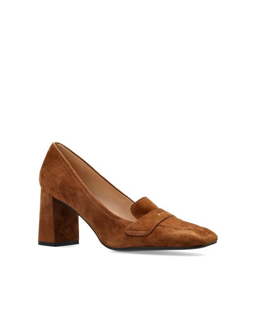Furla Blue 'Solid' Heeled Shoes