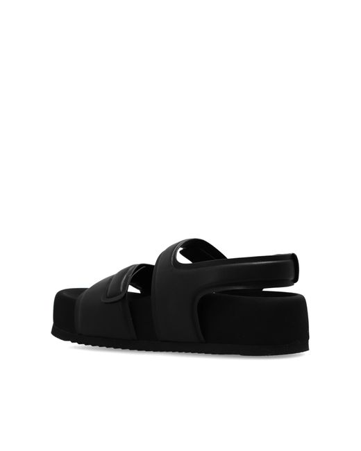 Vic Matié Black Platform Sandals,