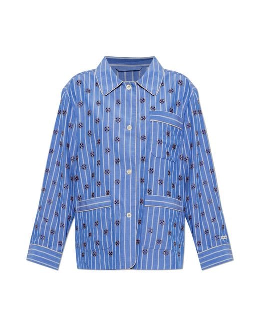 Munthe Blue "Vintager" Shirt