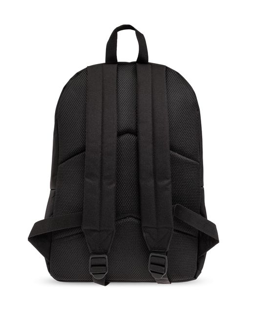 Carhartt Black Backpack With Logo Patch, for men