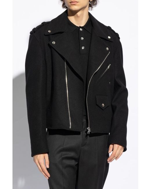 Balmain Black Woolen Jacket, for men