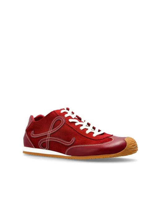 Loewe Red "Ballet Runner 2.0" Sports Shoes