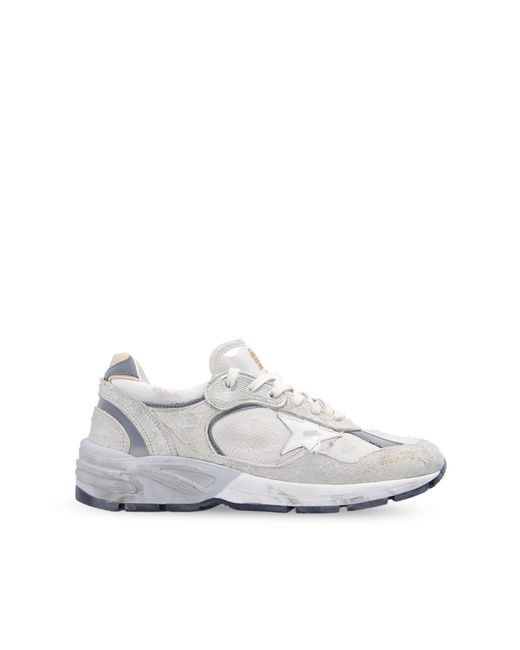 Golden Goose Deluxe Brand White Running Dad Sneakers