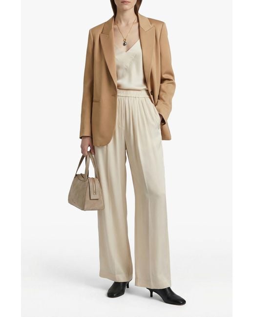 Forte_forte White Silk Trousers