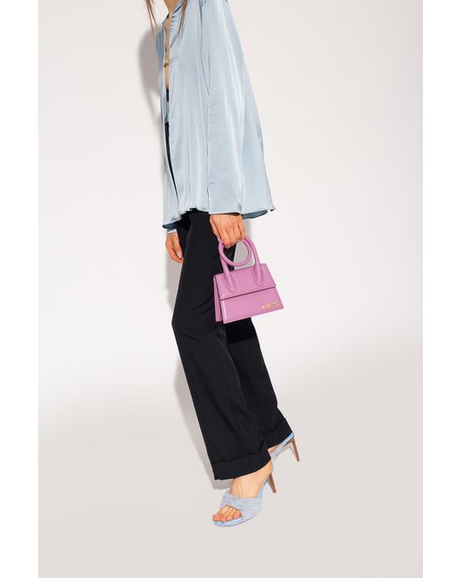 jacquemus pink le chiquito noeud bag