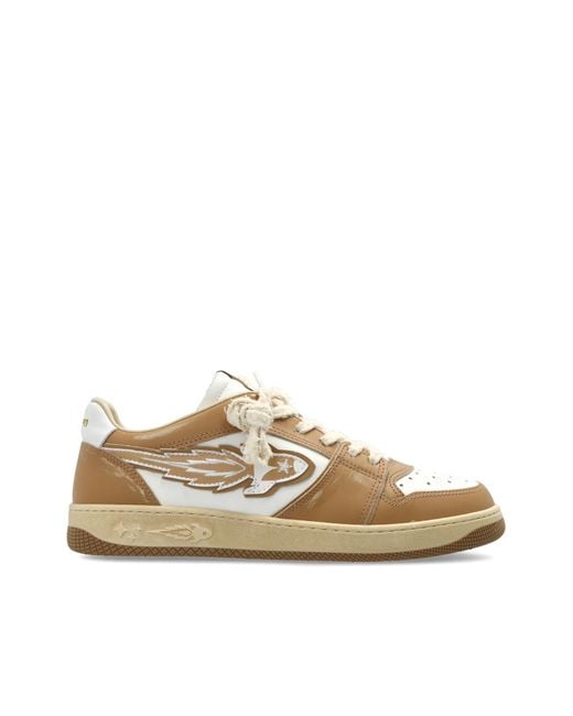 ENTERPRISE JAPAN Brown Sports Shoes "Egg Rocket 3" for men