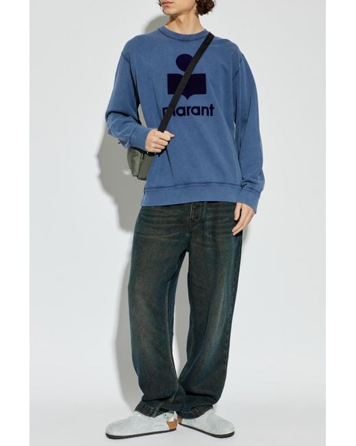 Isabel Marant Blue 'Mikoy' Sweatshirt for men