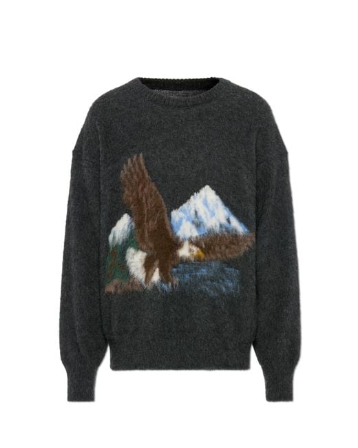 Maison Margiela Black Wool Sweater for men